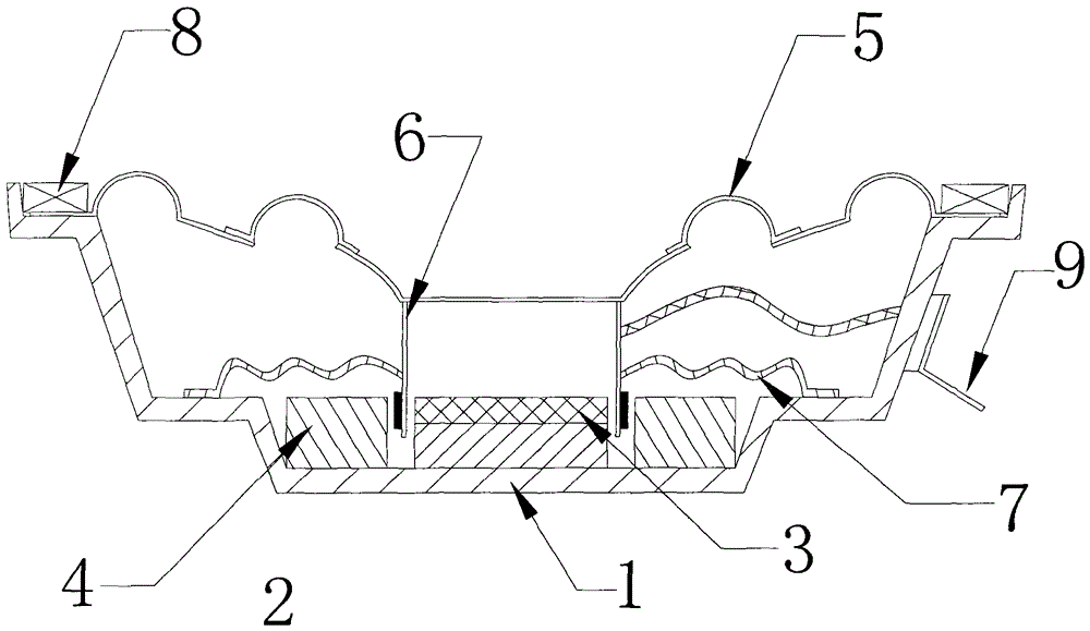 Double Surround Radiating Vibration Speaker