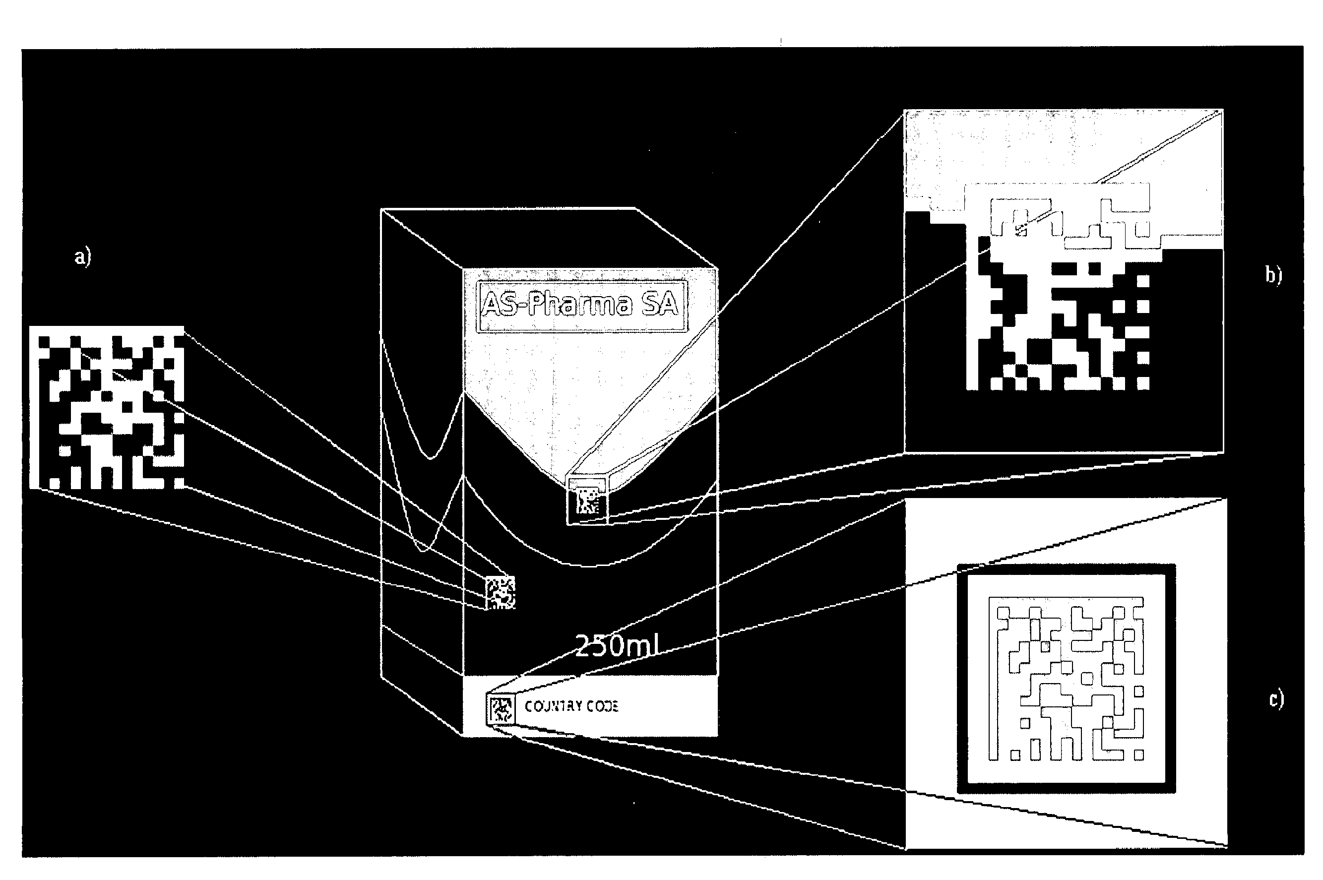 Identification and authentication using polymeric liquid crystal material markings