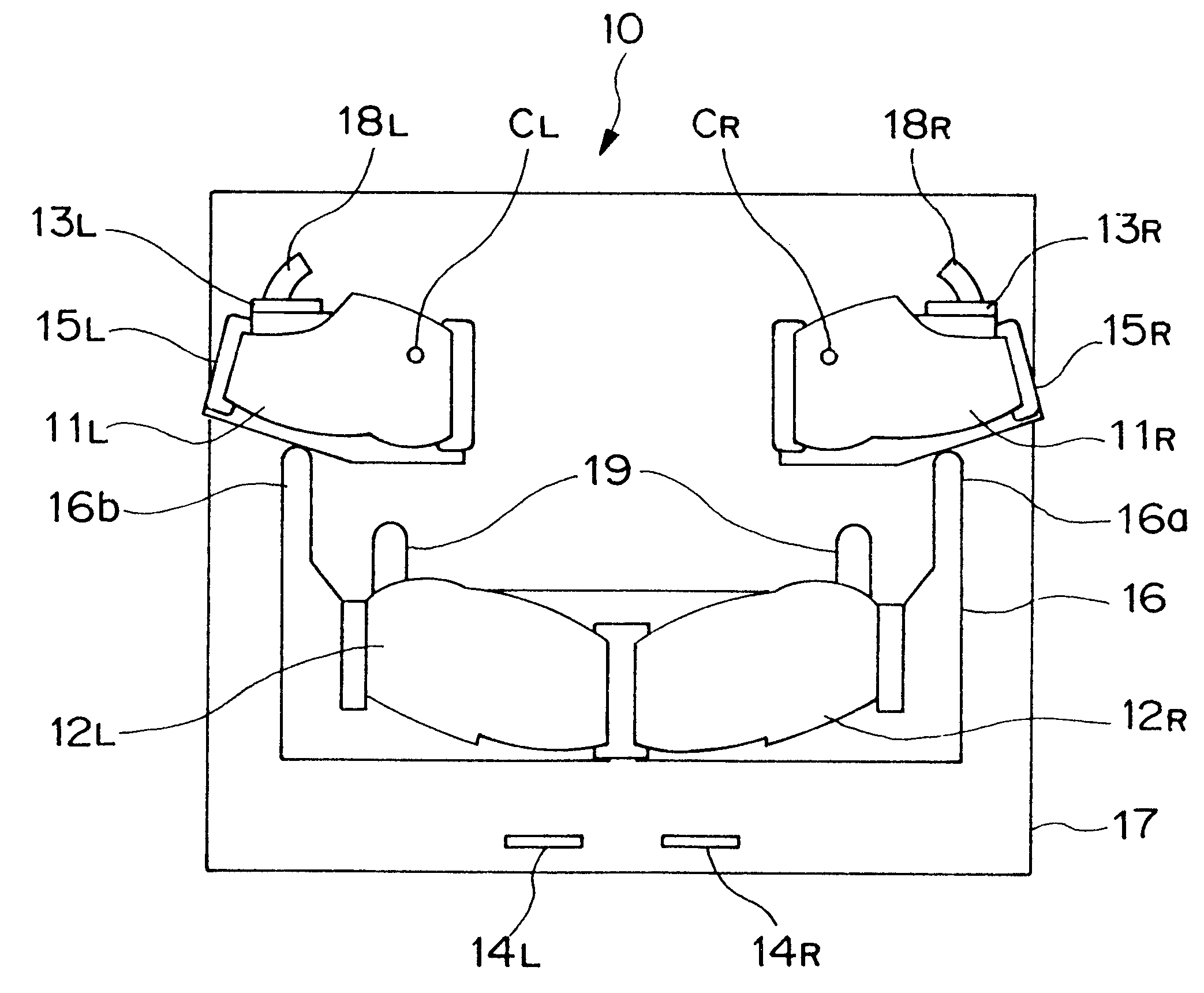 Multi-eye image sensing apparatus