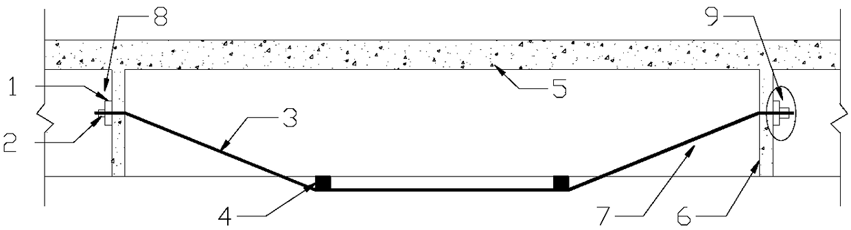 External Prestressed Strengthening Structure and Method of Concrete T Beam