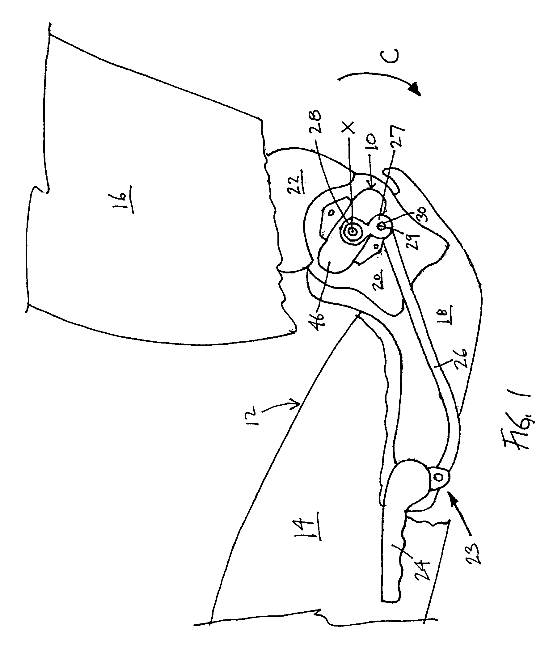 Reclining vehicle seat hinge assembly