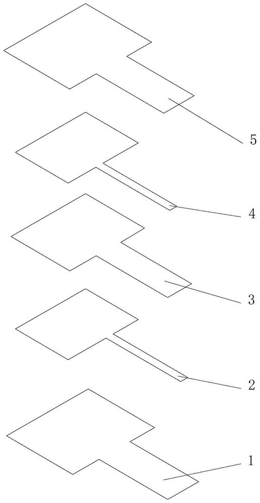 Flexible piezoelectric sensor and preparation method thereof