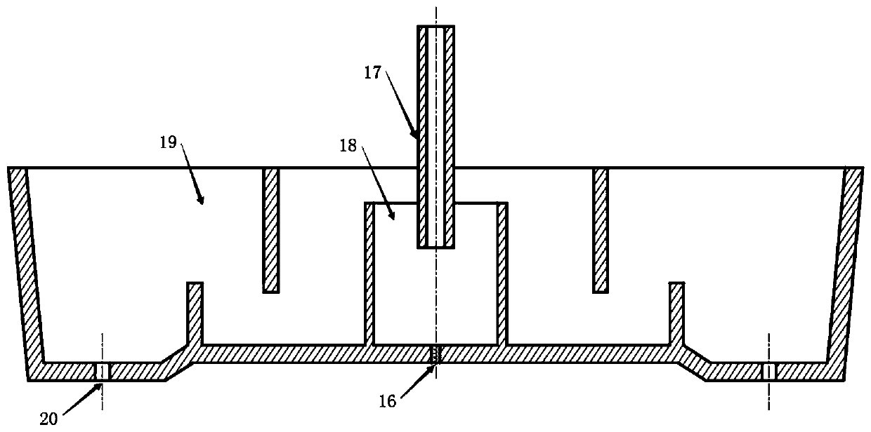 Device and method for treating molten steel in tundish by utilizing rare earth