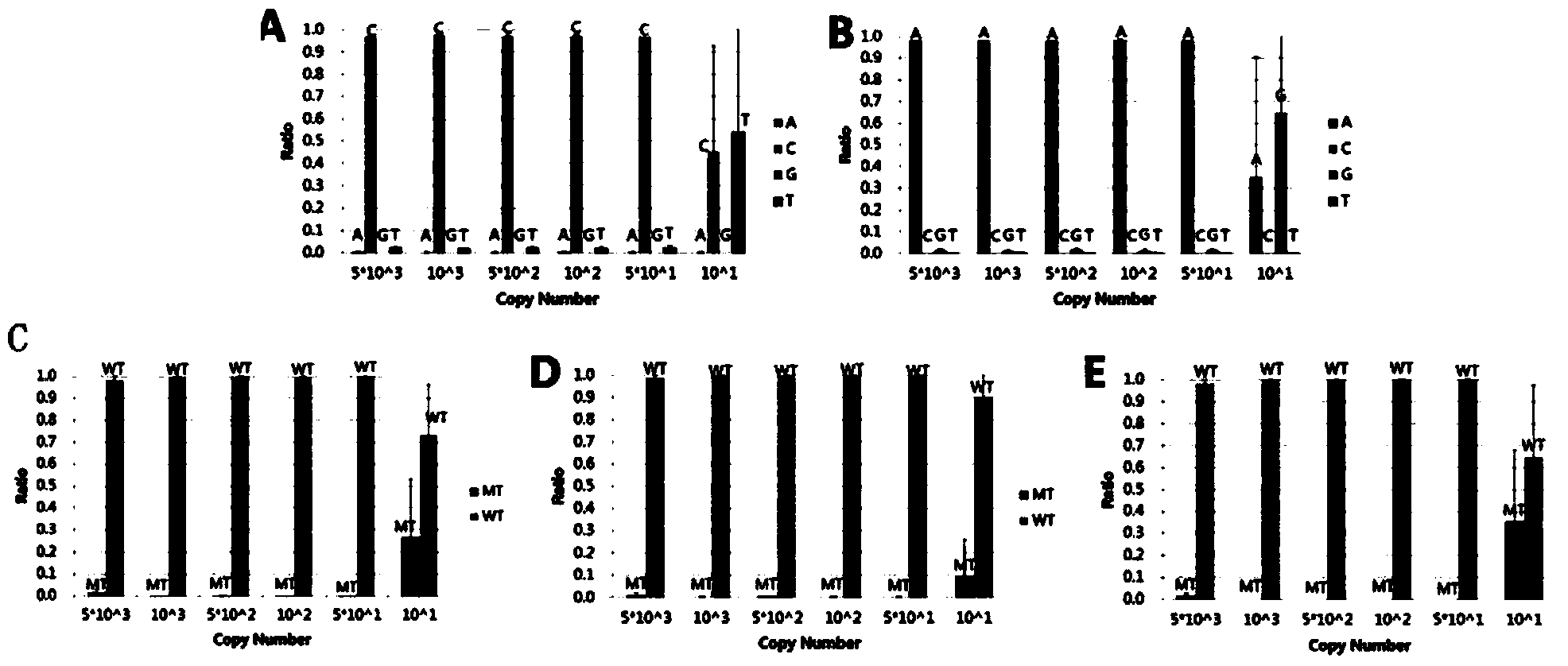 SNP (single-nucleotide polymorphism) detection method based on high-flux sequencing