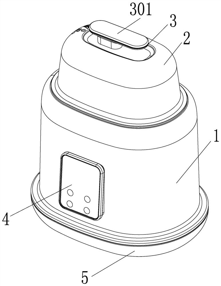 Air heating type multifunctional milk warmer