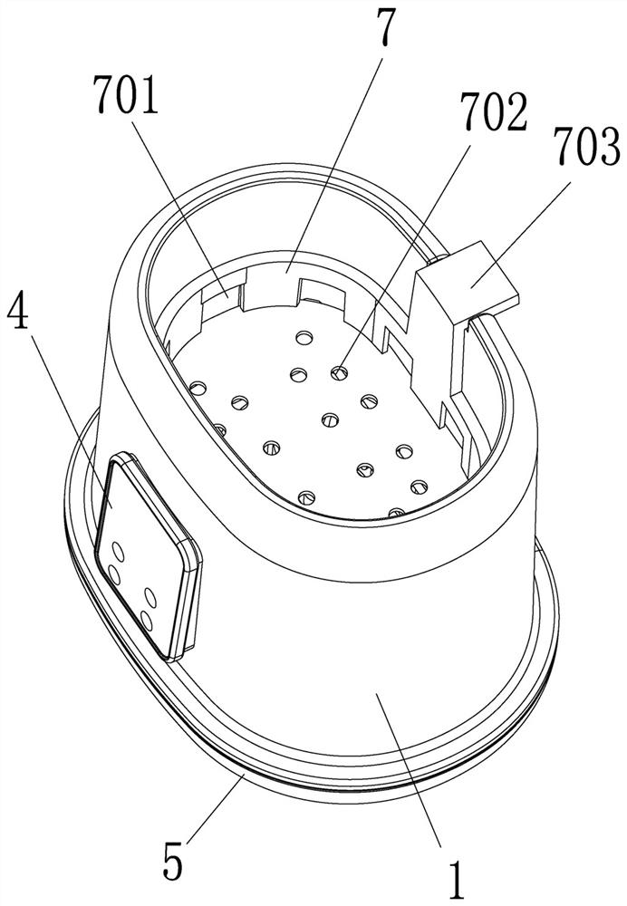 Air heating type multifunctional milk warmer