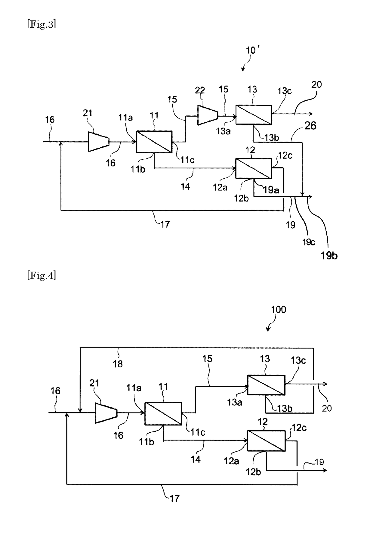 Gas separation system and enriched gas production method