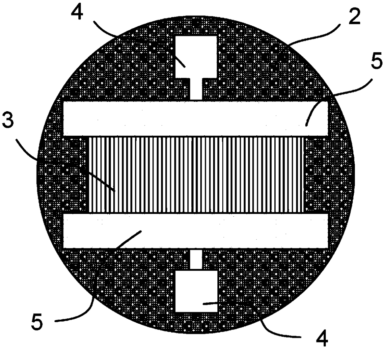 High-sensitivity toxic gas sensor and preparation method thereof