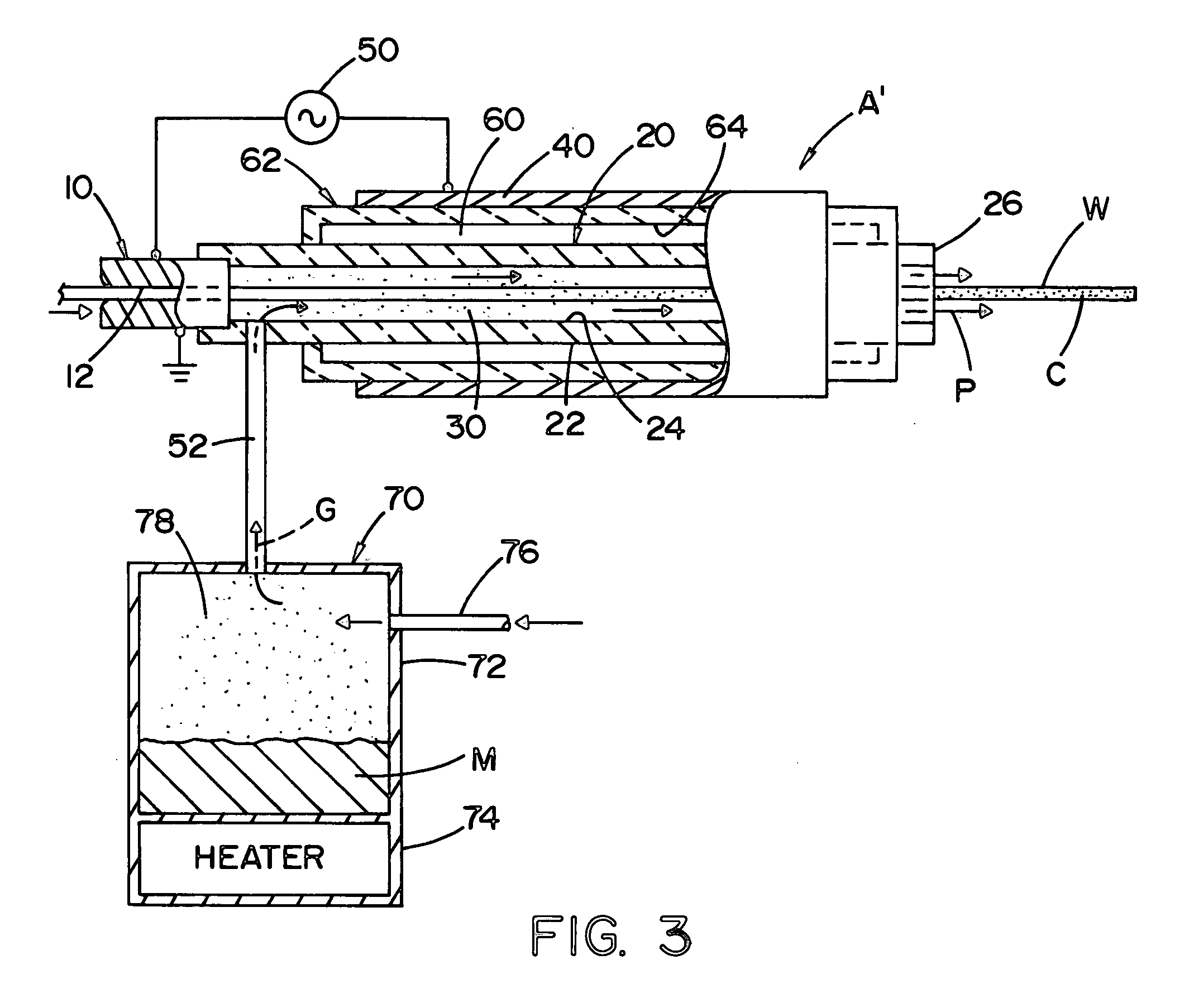 Device for processing welding wire