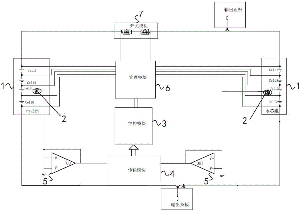 Battery management circuit