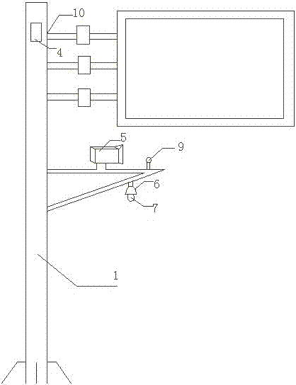 Road condition detection rod