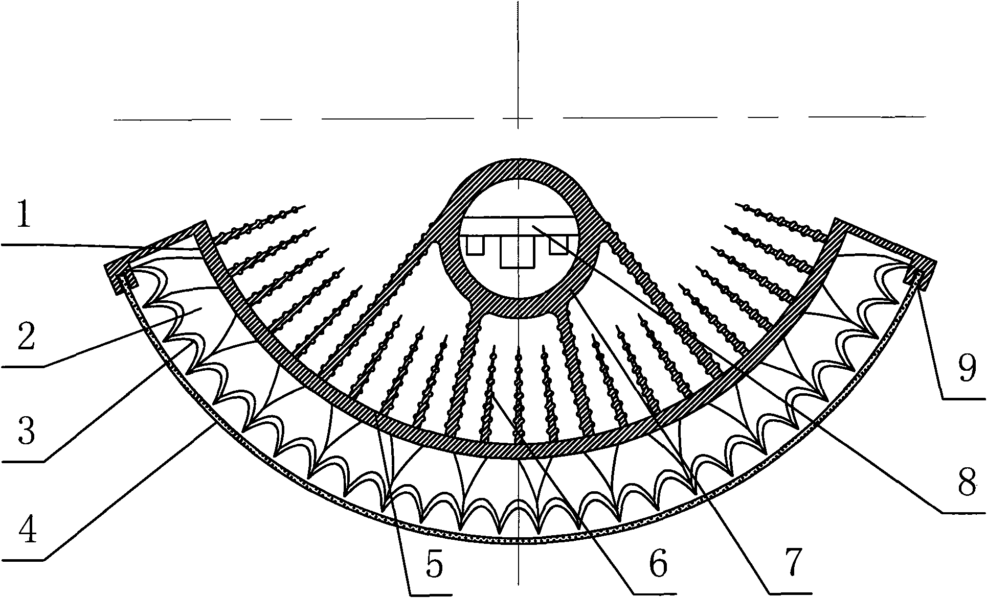 Energy-saving LED strong light device