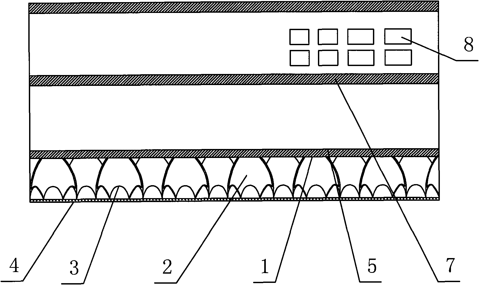 Energy-saving LED strong light device