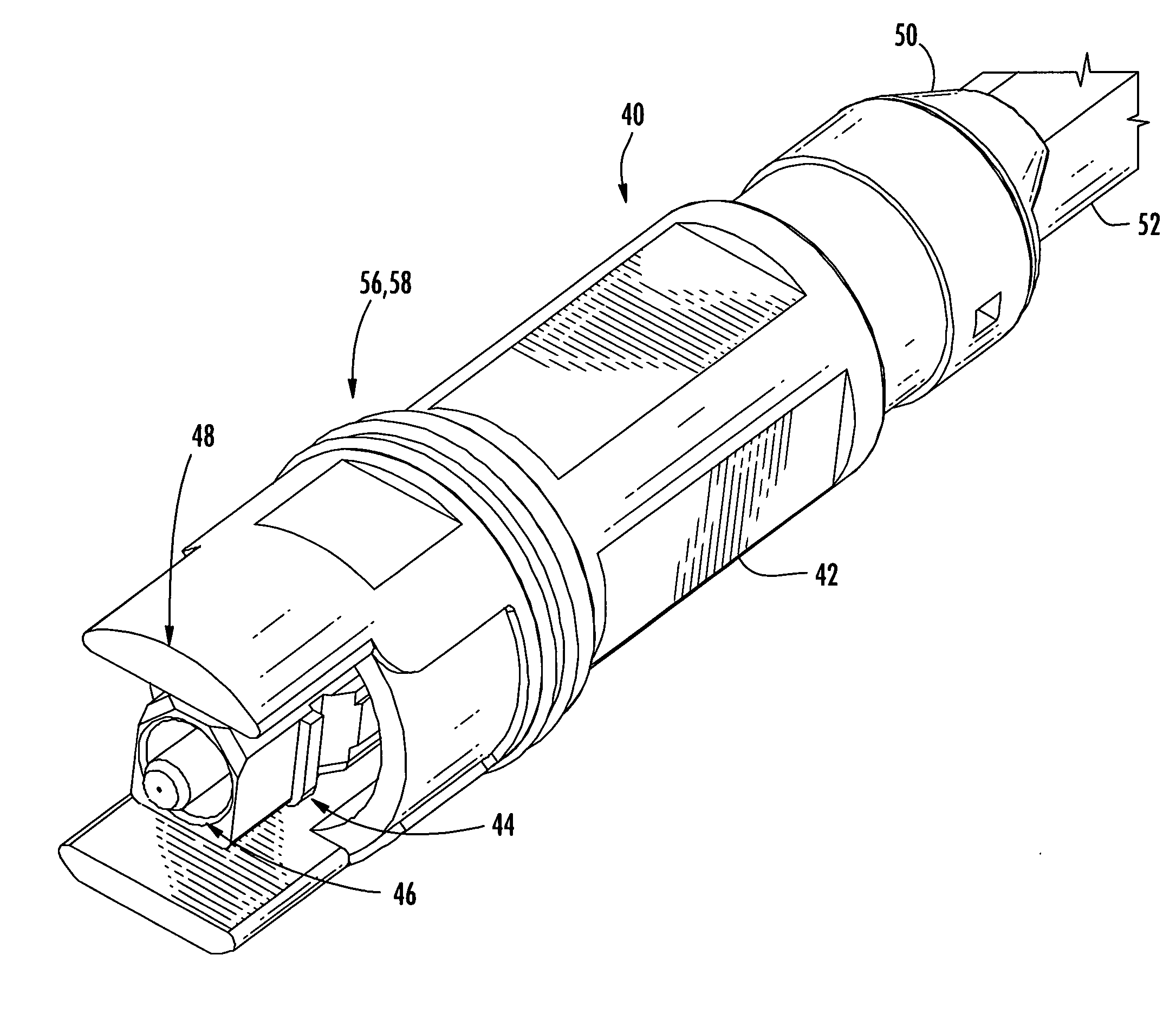 Ruggedized fiber optic connector assembly