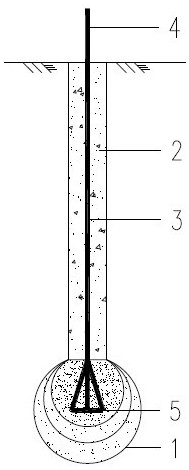 Construction method of anti-pull carrier pile