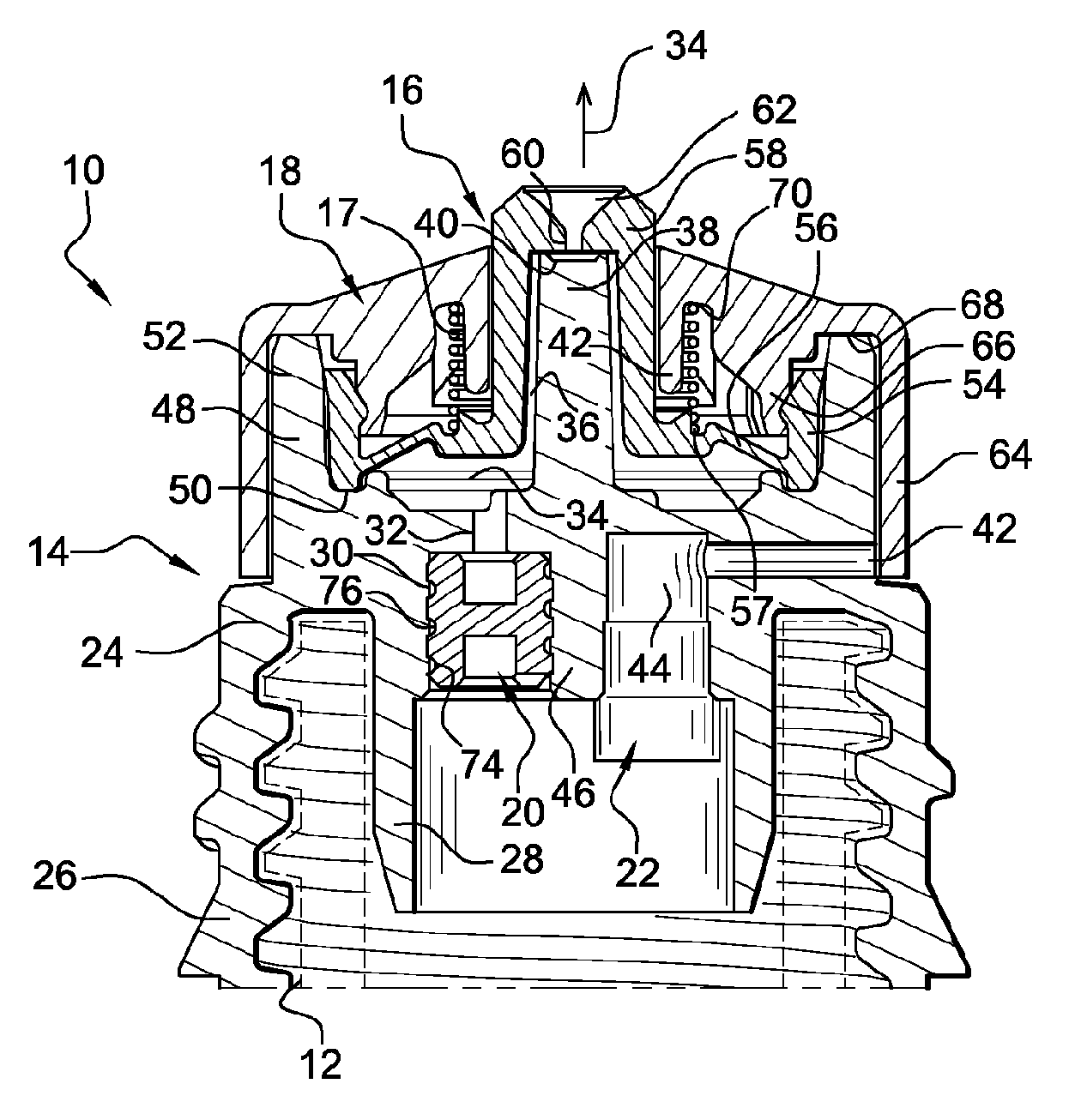 Liquid dispensing device