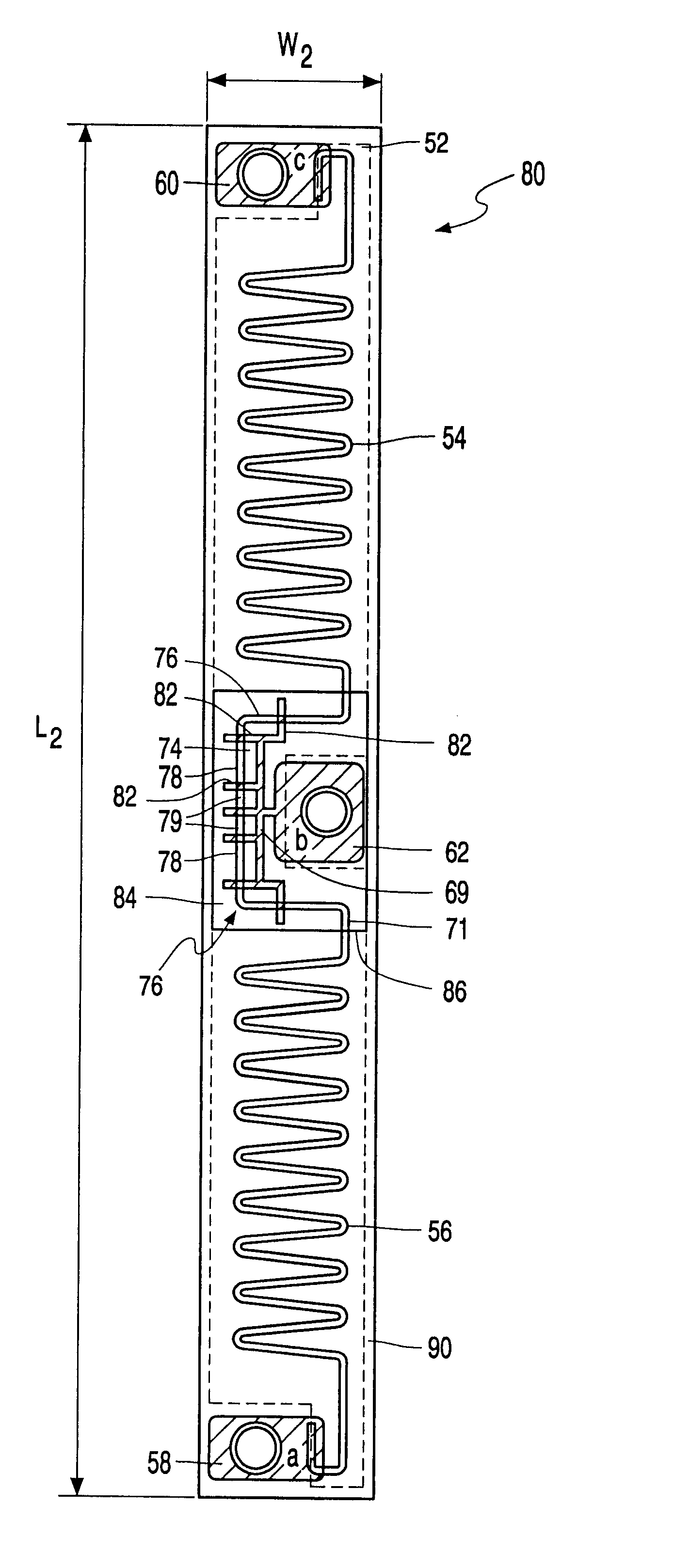 Resistor assembly and cathode ray tube