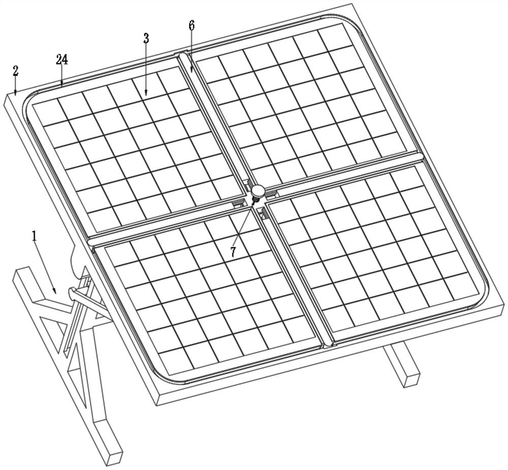 Self-cleaning photovoltaic power generation device capable of efficiently converting energy