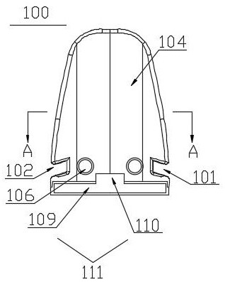 Comb tooth unit of electric heating hair straightening comb