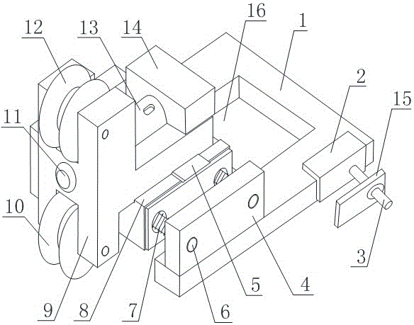 Fuel rod contact type measuring anti-collision structure and anti-collision method thereof