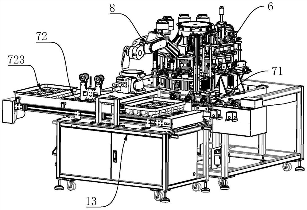 Workpiece drilling and tapping system