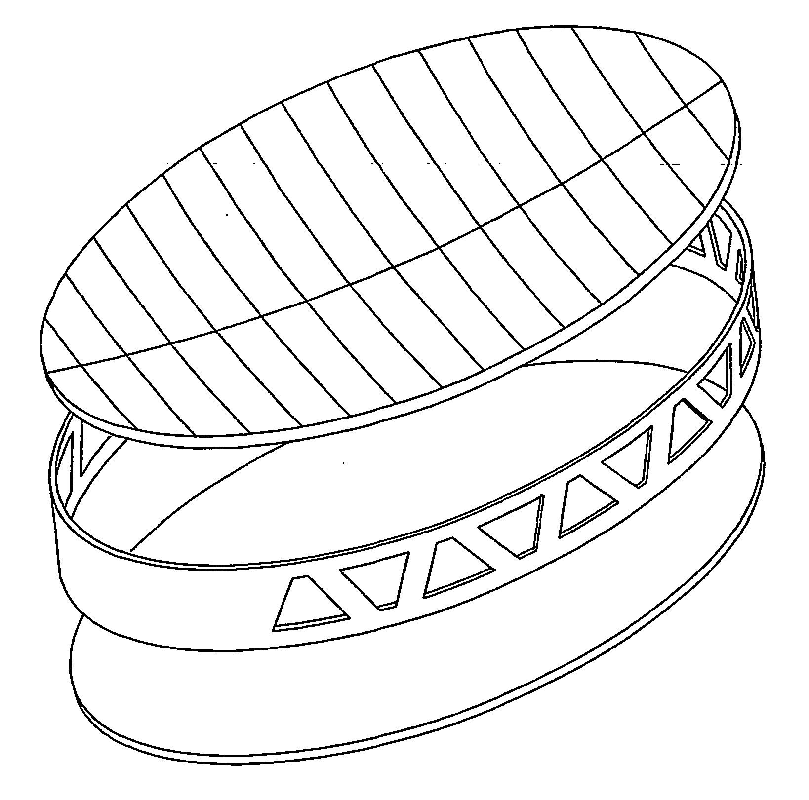 Reflector and antenna system containing reflectors