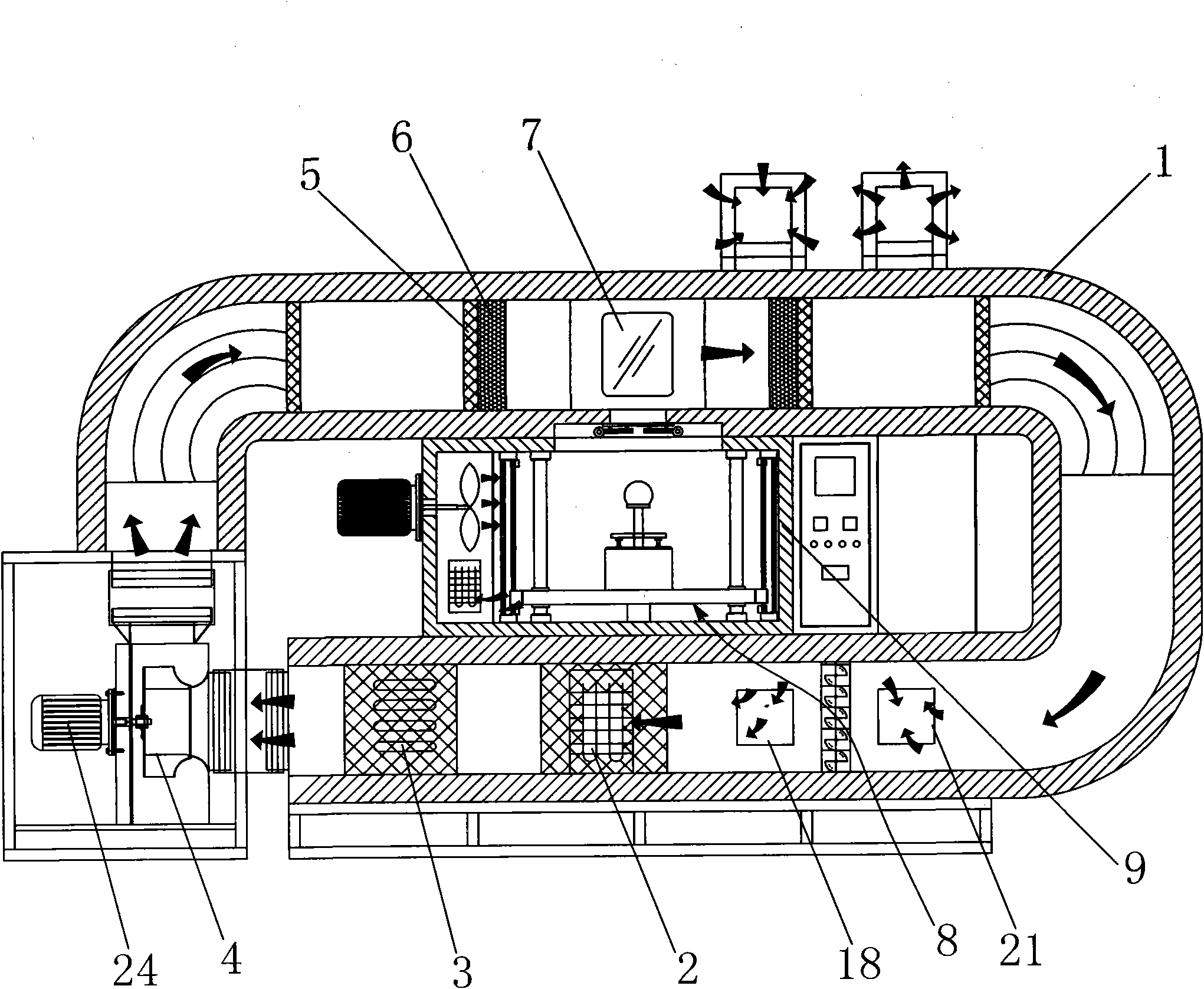 Detection system for detecting temperature alarm