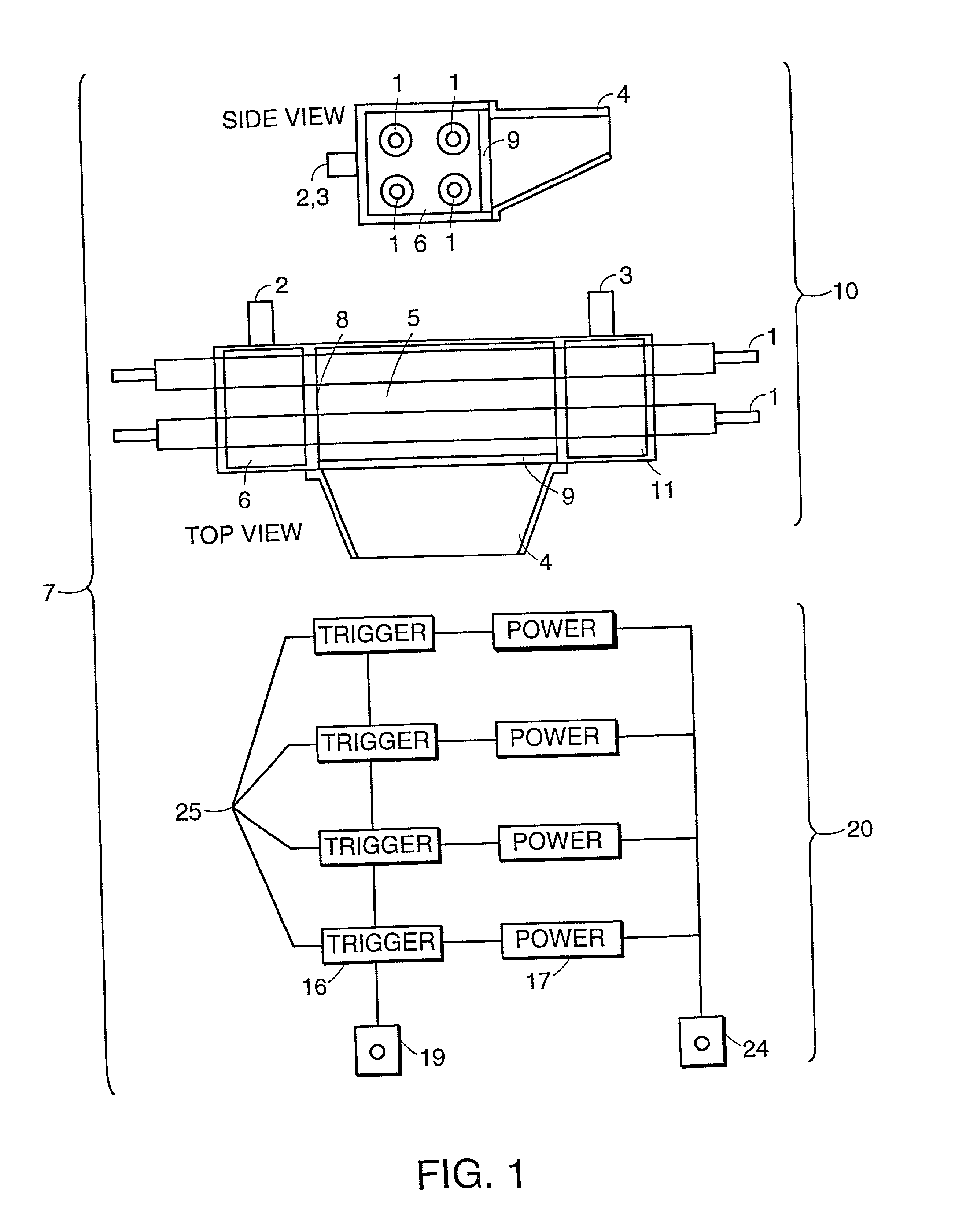 Multiple pulse photo-dermatological device