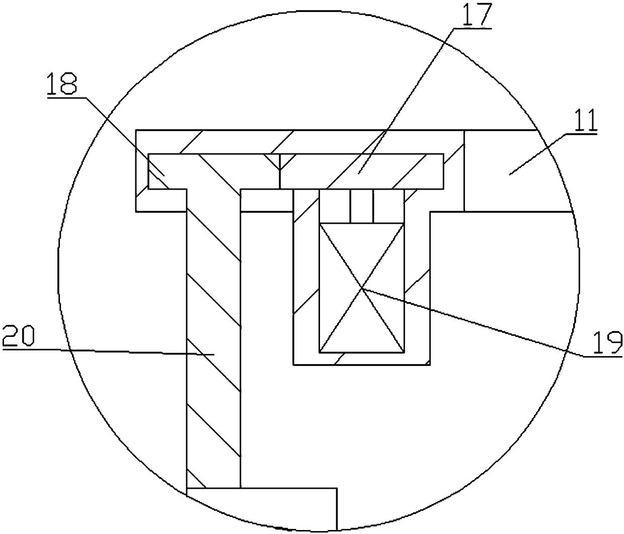 Pickled vegetable feeding and processing equipment