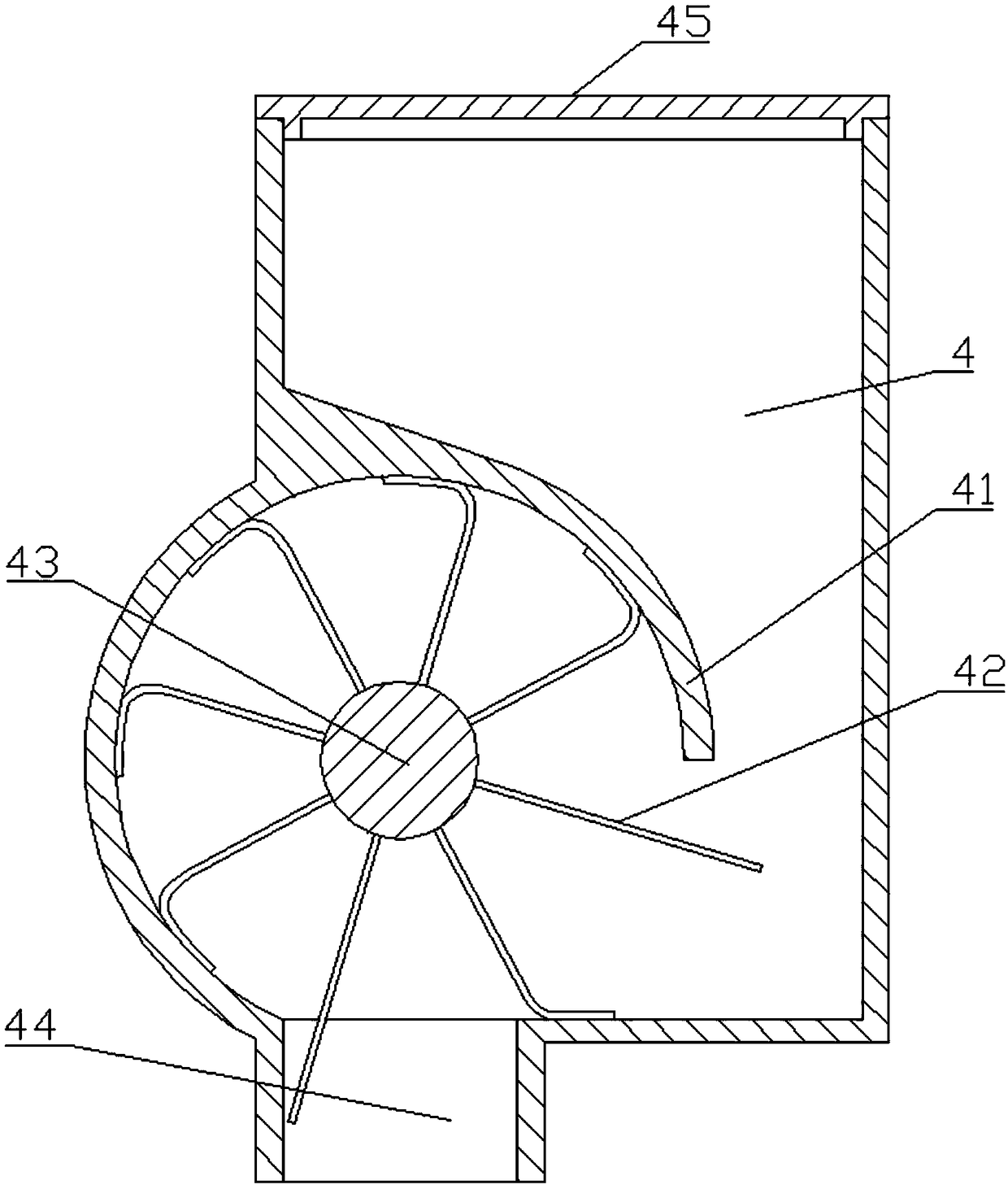 Pickled vegetable feeding and processing equipment