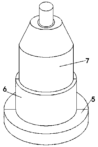 Special micro motor fixing device