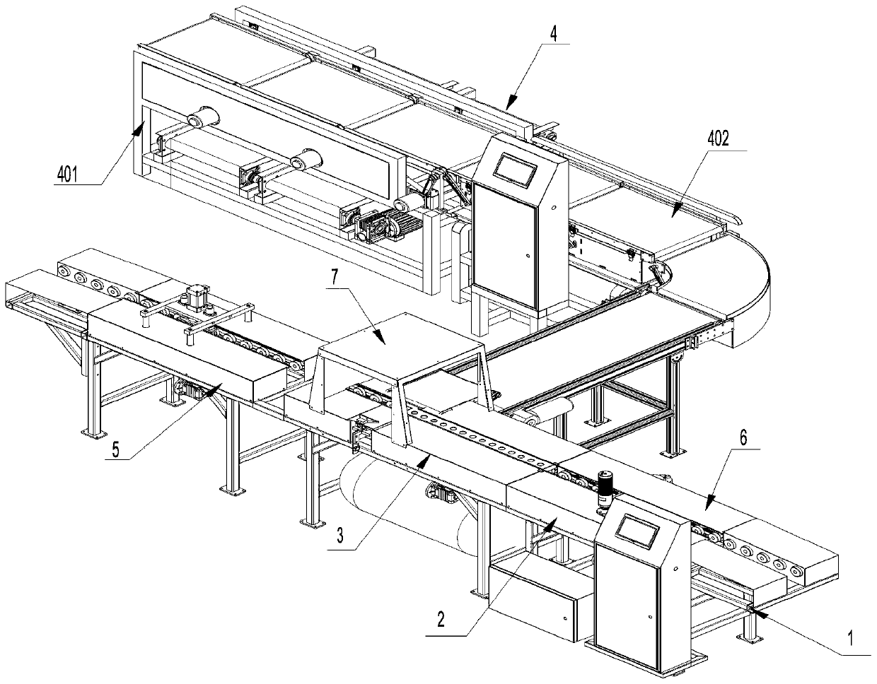 Automatic vegetable harvesting and sorting device