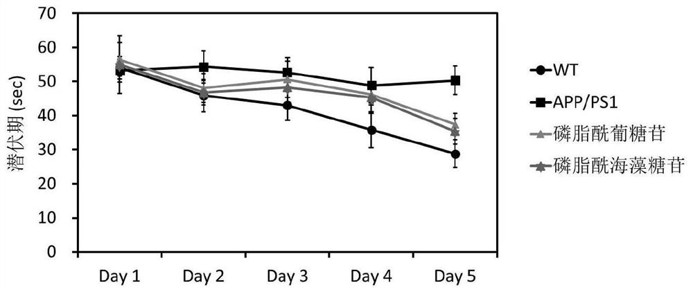 Method for preparing glycophosphoglyceride and application of glycophosphoglyceride