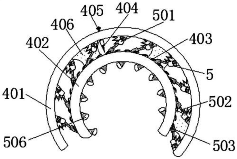 Straight-barrel flowerpot conveying device capable of achieving wrapping type stable labor-saving conveying and conveying method