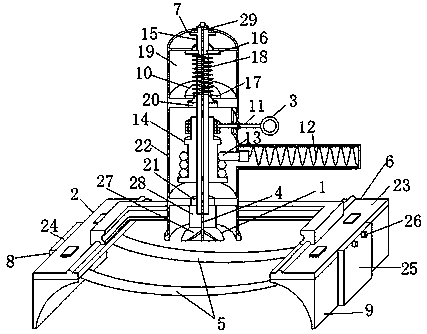 Medicinal oil rubbing tool