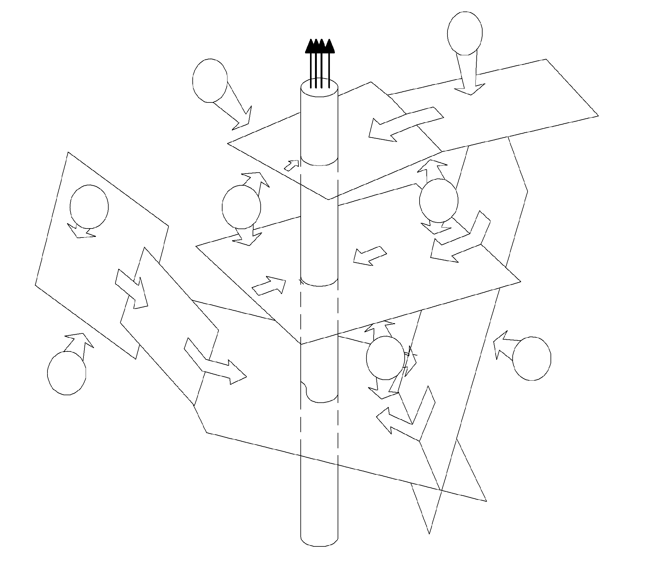 Method for oil prediction in fractured reservoirs and recorded medium therefor