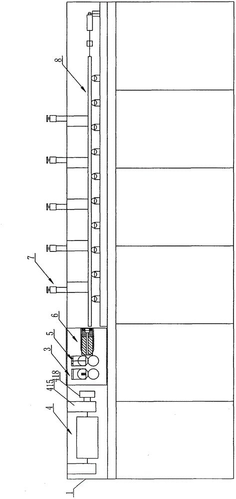 Full-automatic hydraulic straightening and hoop-bending integrated machine