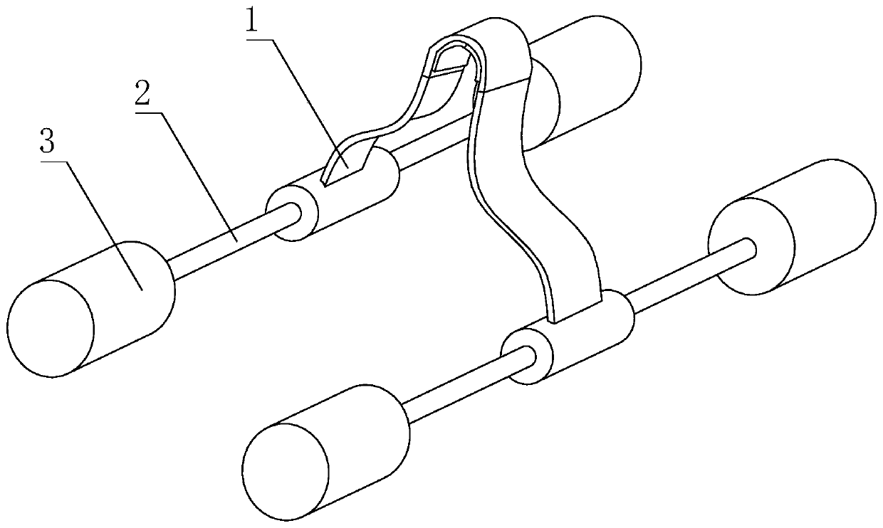 Telescopic device and method of multi-frequency shockproof hammer