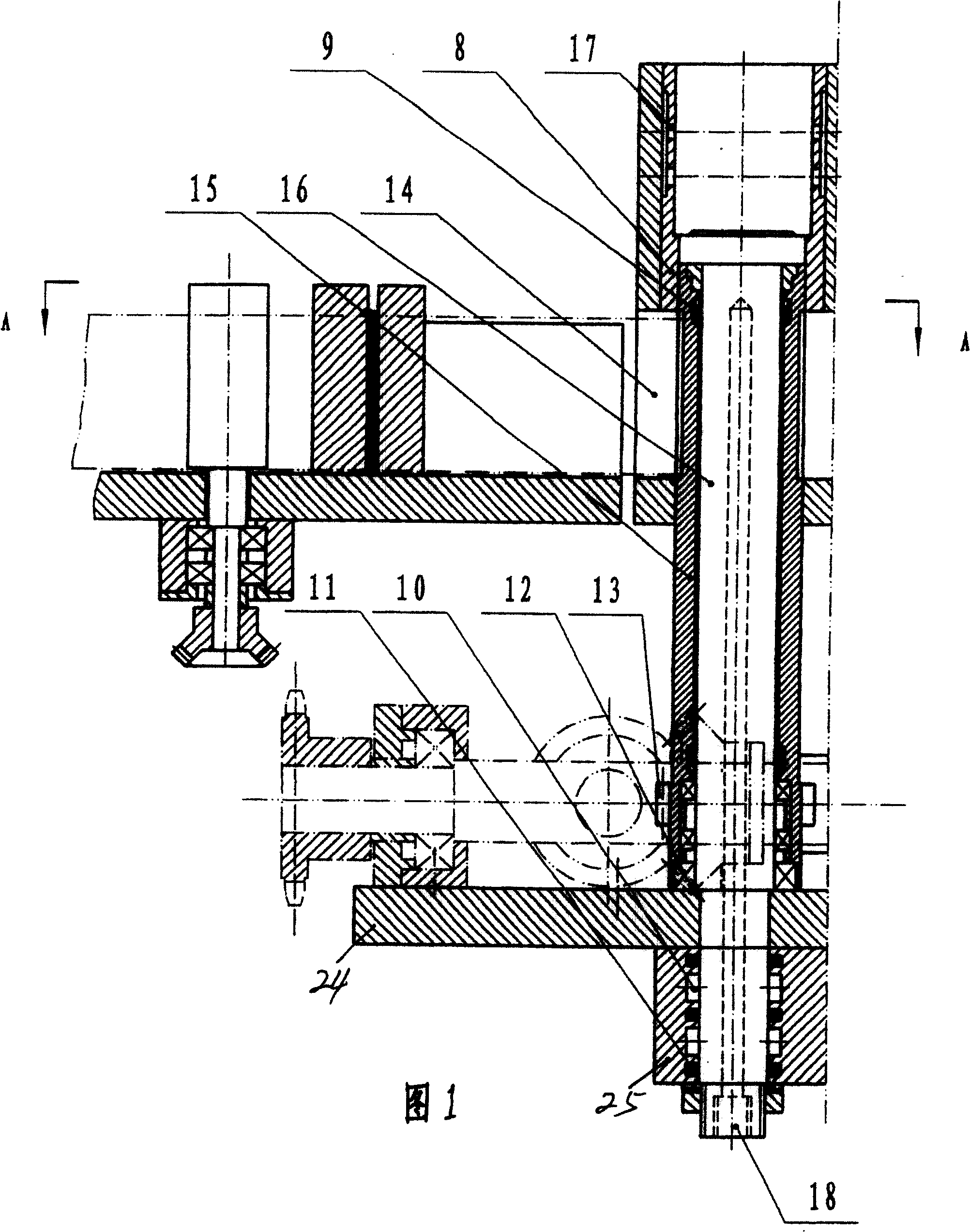 Label winding and sticking device