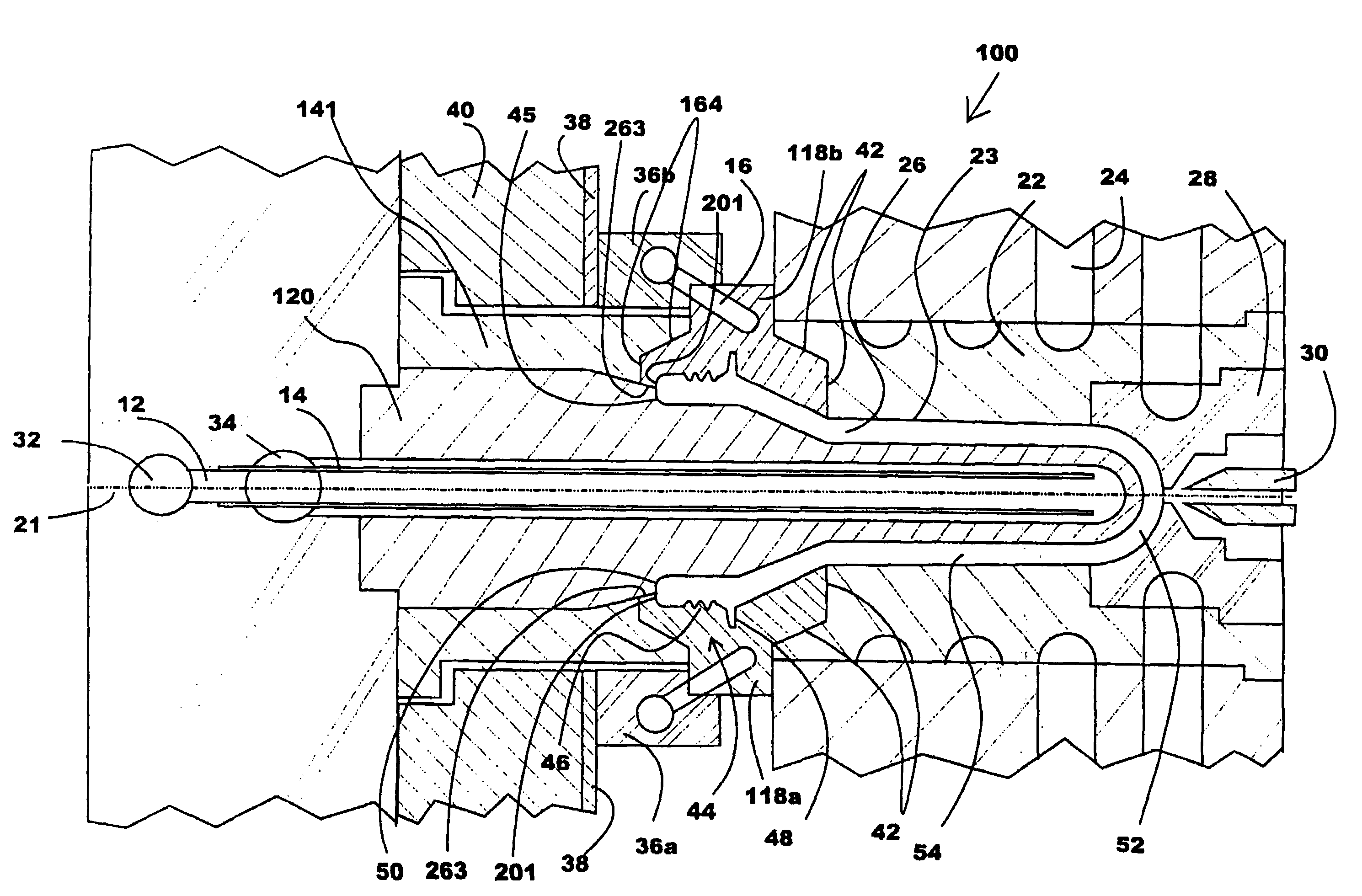 Apparatus and method for removing a molded article from a mold