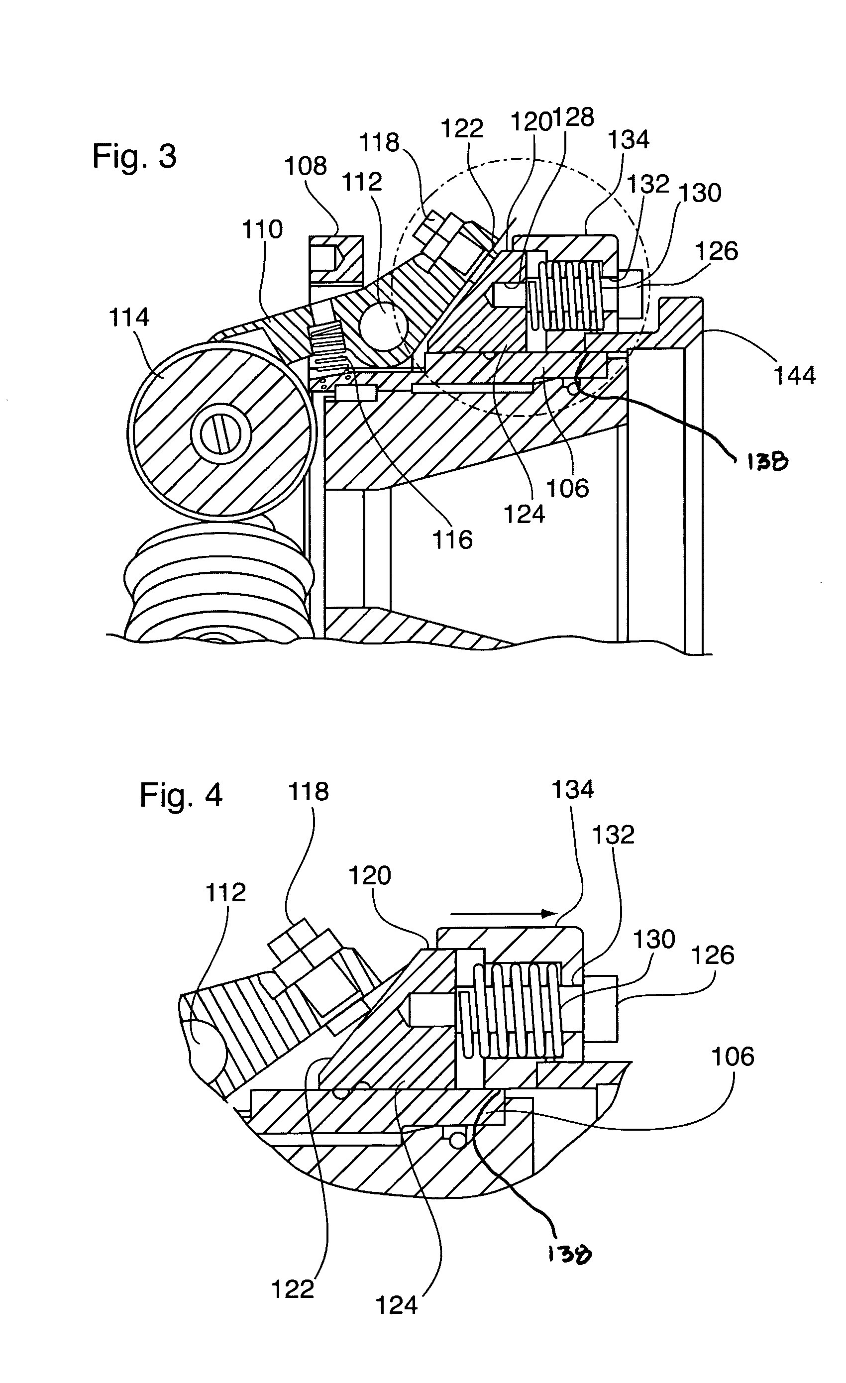 Preloaded triple roller entry guide