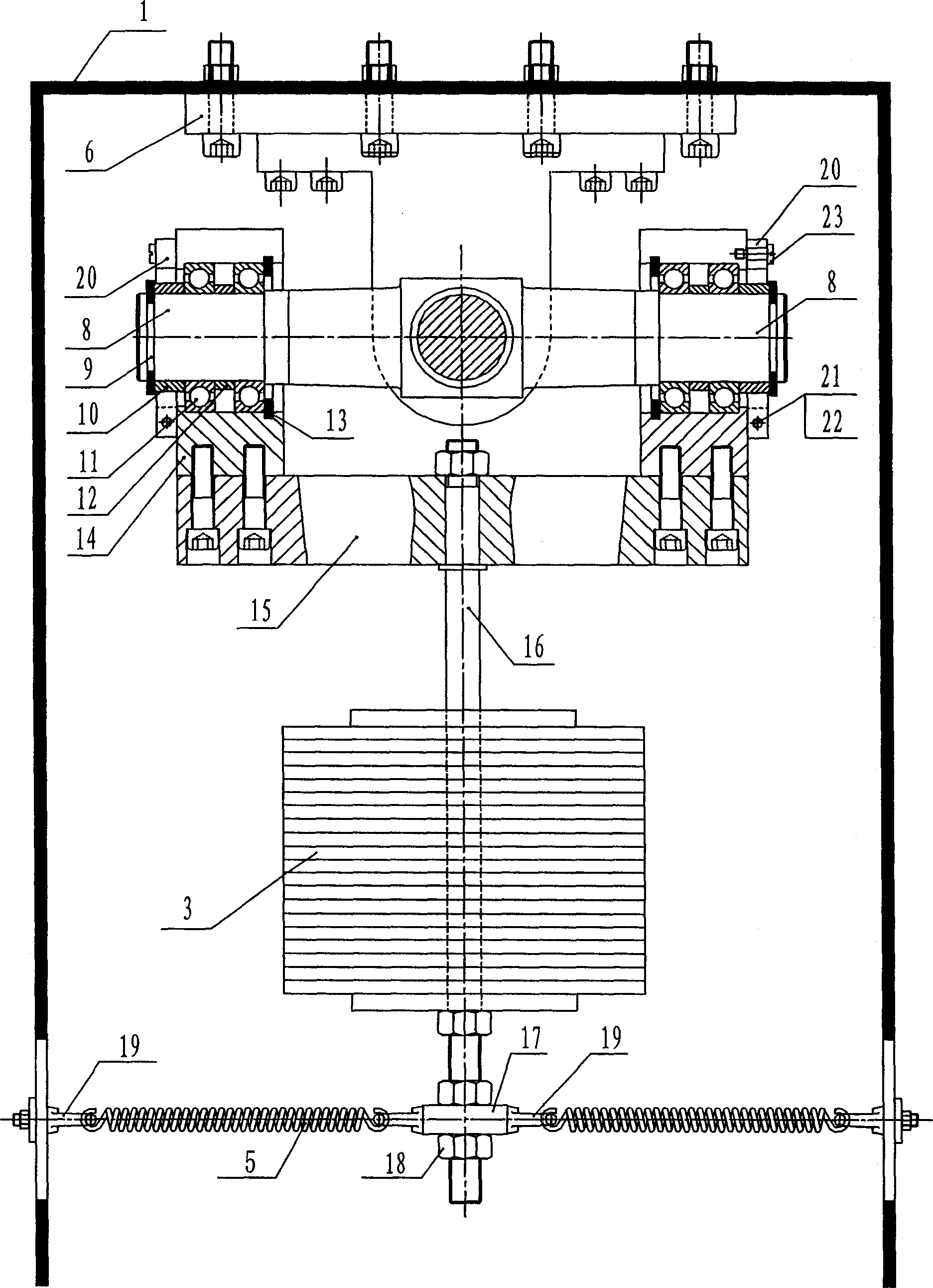 Damping controller for suspended tuning mass damper