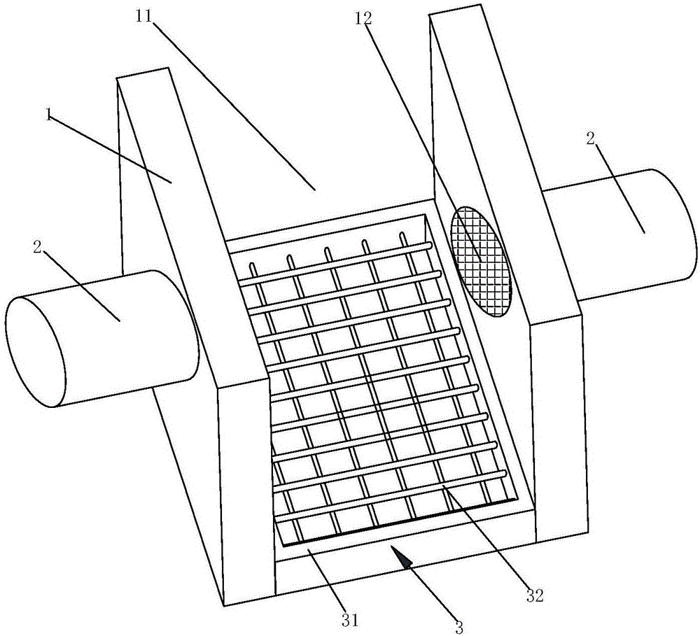 Clean room with automatic entry dust collection device