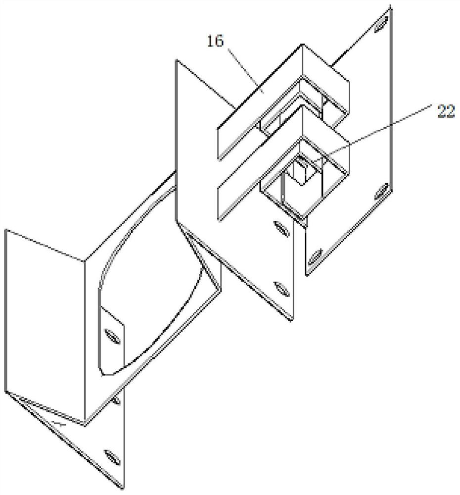 An m-shaped assembled grout-retaining steel plate for a sloping roof and its construction method