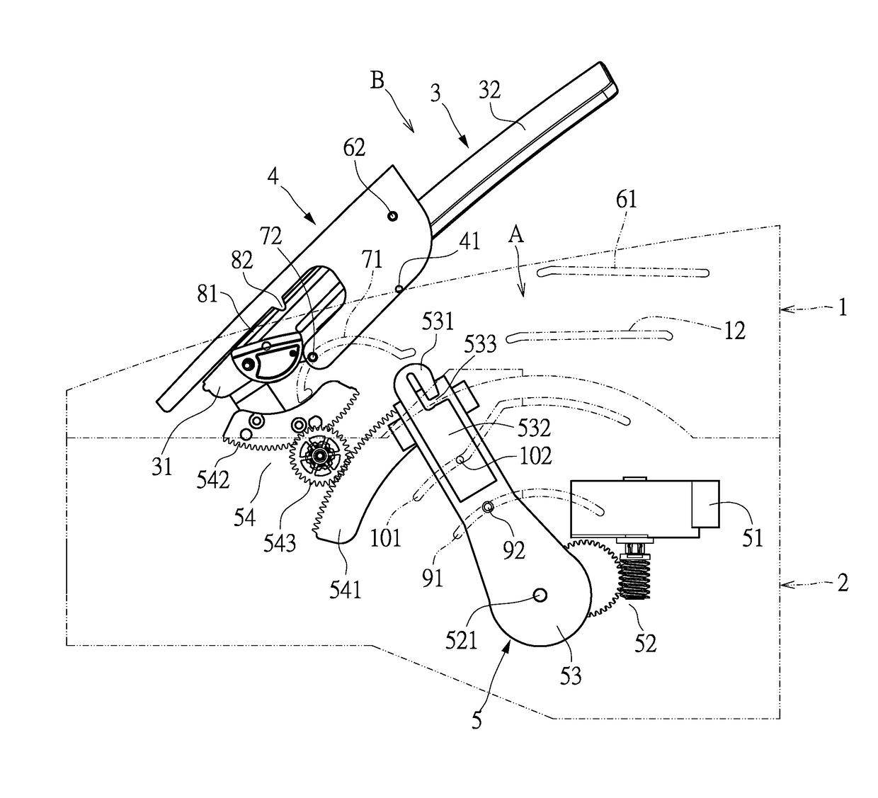 Head-up display device