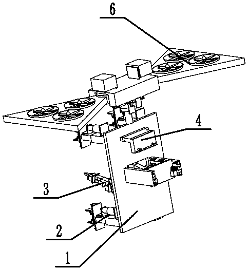 A signal tower maintenance equipment