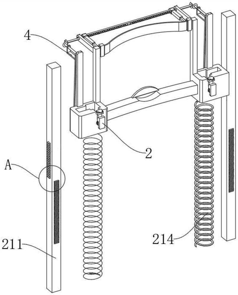 Fixing device of multifunctional ophthalmic examination instrument