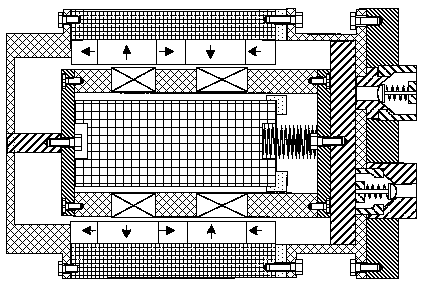 High-accuracy moving-coil type electromagnetic direct-drive plunger pump