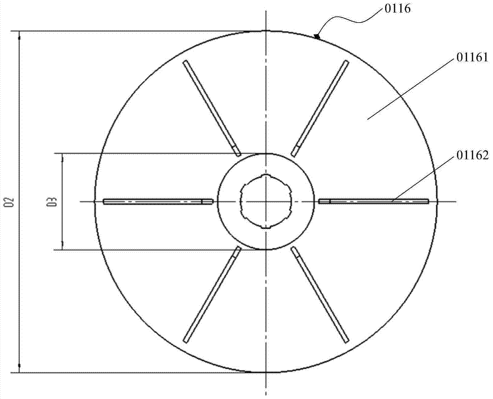 A multi-layer disc centrifugal and gravity film-forming microwave evaporation device