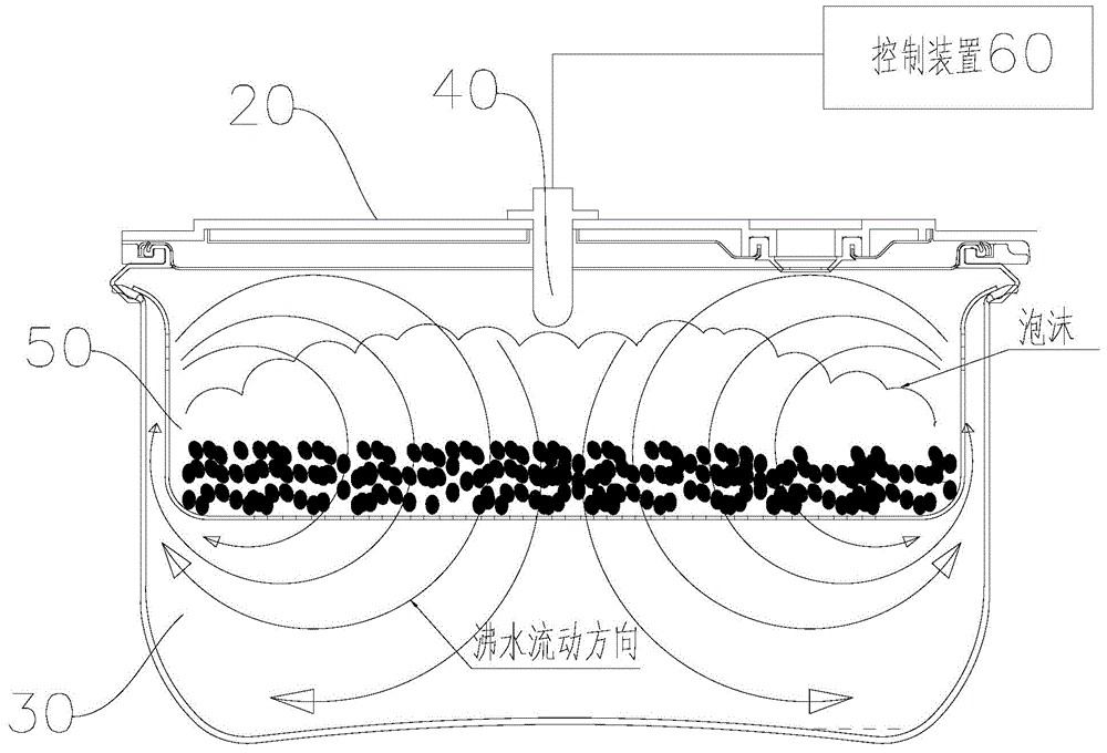 Electric rice cooker and control method thereof